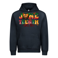 Juneteenth Since 1865 With Heart Urban Hoodie | Teevron