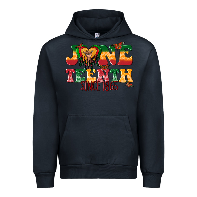 Juneteenth Since 1865 With Heart Urban Hoodie by texasbilliewilder | Teevron