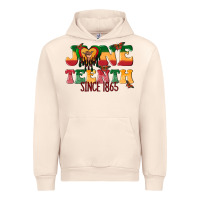 Sandshell juneteenth since 1865 with heart Urban Hoodie - texasbilliewilder