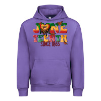 Tulip juneteenth since 1865 with heart Urban Hoodie - texasbilliewilder