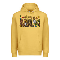 Antique Gold army mom Premium Hoodie - texasbilliewilder
