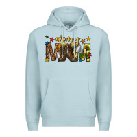 Blue Mist army mom Premium Hoodie - texasbilliewilder