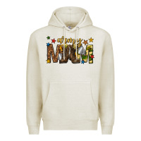 Oatmeal Heather army mom Premium Hoodie - texasbilliewilder