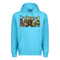Ocean Blue army mom Premium Hoodie - texasbilliewilder