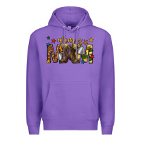 Purple army mom Premium Hoodie - texasbilliewilder