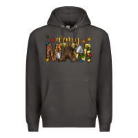 Smoke army mom Premium Hoodie - texasbilliewilder