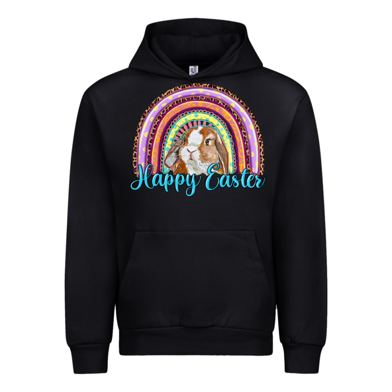 Happy Easter Rainbow Bunny Urban Hoodie by RanaPortraitStore | Teevron