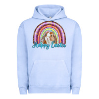Pigment Grape Ice happy easter rainbow bunny Urban Hoodie - RanaPortraitStore