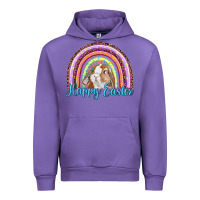Tulip happy easter rainbow bunny Urban Hoodie - RanaPortraitStore