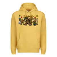 Antique Gold army wife western Premium Hoodie - texasbilliewilder
