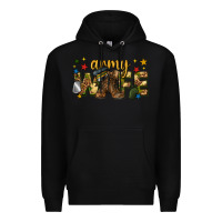 Black army wife western Premium Hoodie - texasbilliewilder