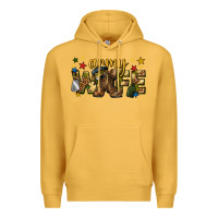 Mustard army wife western Premium Hoodie - texasbilliewilder