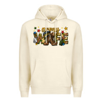 Sandshell army wife western Premium Hoodie - texasbilliewilder