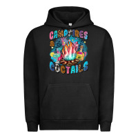 Pigment Black campfires and coctails Urban Hoodie - Zillion Design Studio