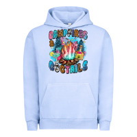 Pigment Grape Ice campfires and coctails Urban Hoodie - Zillion Design Studio