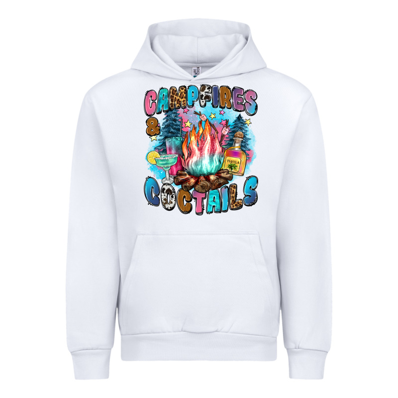Campfires And Coctails Urban Hoodie by Zillion Design Studio | Teevron