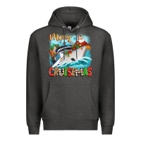 Charcoal Heather merry cruisemas Premium Hoodie - Zillion Design Studio