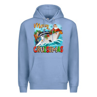 Colony Blue merry cruisemas Premium Hoodie - Zillion Design Studio