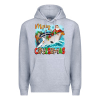 Heather Grey merry cruisemas Premium Hoodie - Zillion Design Studio