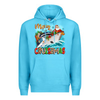Ocean Blue merry cruisemas Premium Hoodie - Zillion Design Studio
