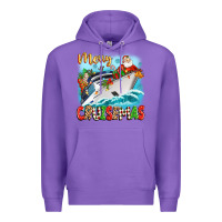 Purple merry cruisemas Premium Hoodie - Zillion Design Studio