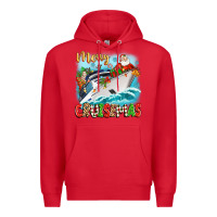 Red merry cruisemas Premium Hoodie - Zillion Design Studio