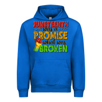 Cobalt juneteenth was a promise what was broken Urban Hoodie - texasbilliewilder