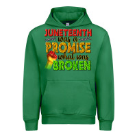 Emerald juneteenth was a promise what was broken Urban Hoodie - texasbilliewilder