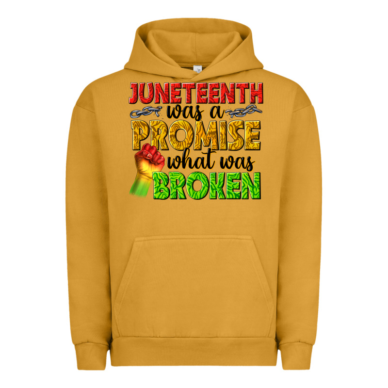 Juneteenth Was A Promise What Was Broken Urban Hoodie by texasbilliewilder | Teevron