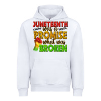 White juneteenth was a promise what was broken Urban Hoodie - texasbilliewilder