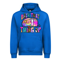 Cobalt back that thing up Urban Hoodie - Zillion Design Studio