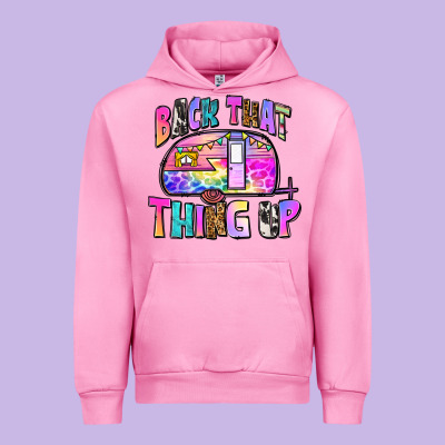 Back That Thing Up Urban Hoodie Designed By Zillion Design Studio