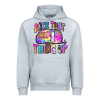Heather Grey back that thing up Urban Hoodie - Zillion Design Studio