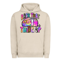 Pigment French Oak back that thing up Urban Hoodie - Zillion Design Studio