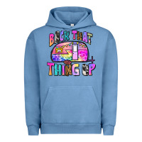 Pigment Pebble Blue back that thing up Urban Hoodie - Zillion Design Studio