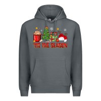 Rock 'tis the season christmas Premium Hoodie - Zillion Design Studio
