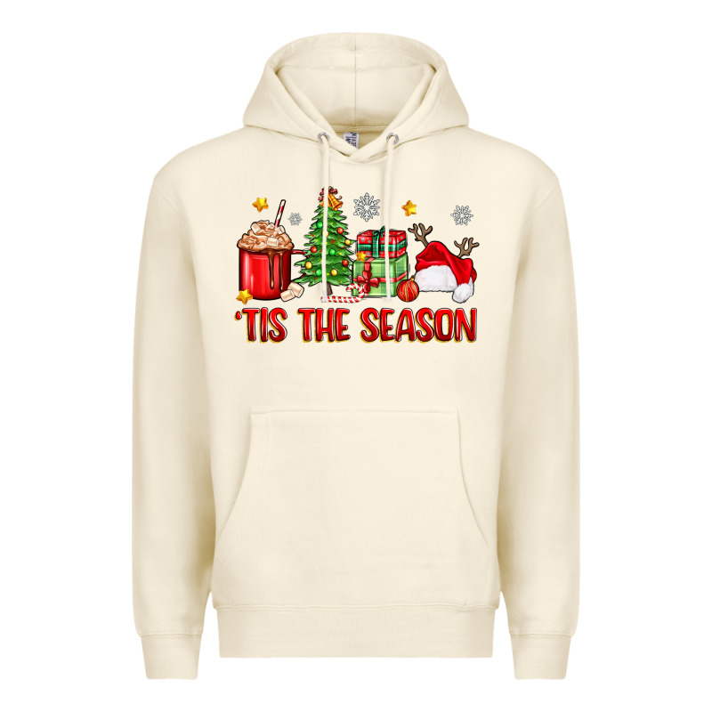 'tis The Season Christmas Premium Hoodie by Zillion Design Studio | Teevron