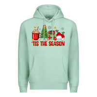 Seafoam 'tis the season christmas Premium Hoodie - Zillion Design Studio
