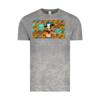 Cloud Rock Fall cow Vintage Tee - Artiststas