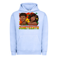 Pigment Grape Ice juneteenth with afro black kids Urban Hoodie - texasbilliewilder