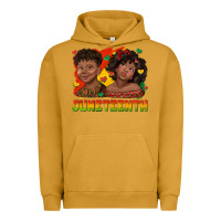 Pigment Peanut Butter juneteenth with afro black kids Urban Hoodie - texasbilliewilder