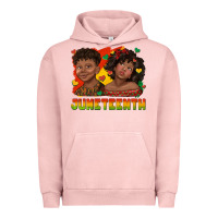 Juneteenth With Afro Black Kids Urban Hoodie | Teevron