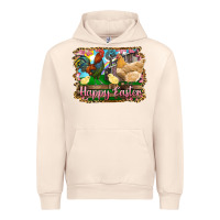Sandshell happy easter rooster chicken and chick Urban Hoodie - RanaPortraitStore