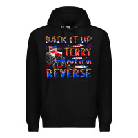 Black back it up terry put it in reverse billie wilder Premium Hoodie - texasbilliewilder