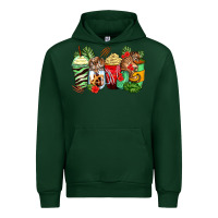 Foreset Green tiger coffee cups Urban Hoodie - Zillion Design Studio