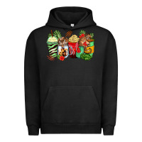 Pigment Black tiger coffee cups Urban Hoodie - Zillion Design Studio