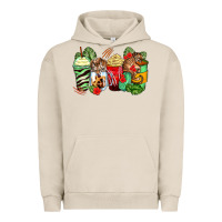 Pigment French Oak tiger coffee cups Urban Hoodie - Zillion Design Studio