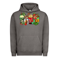 Pigment Tornado tiger coffee cups Urban Hoodie - Zillion Design Studio