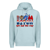 Blue Mist boom bitch get out the way Premium Hoodie - texasbilliewilder