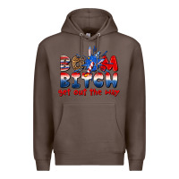 Coffee boom bitch get out the way Premium Hoodie - texasbilliewilder